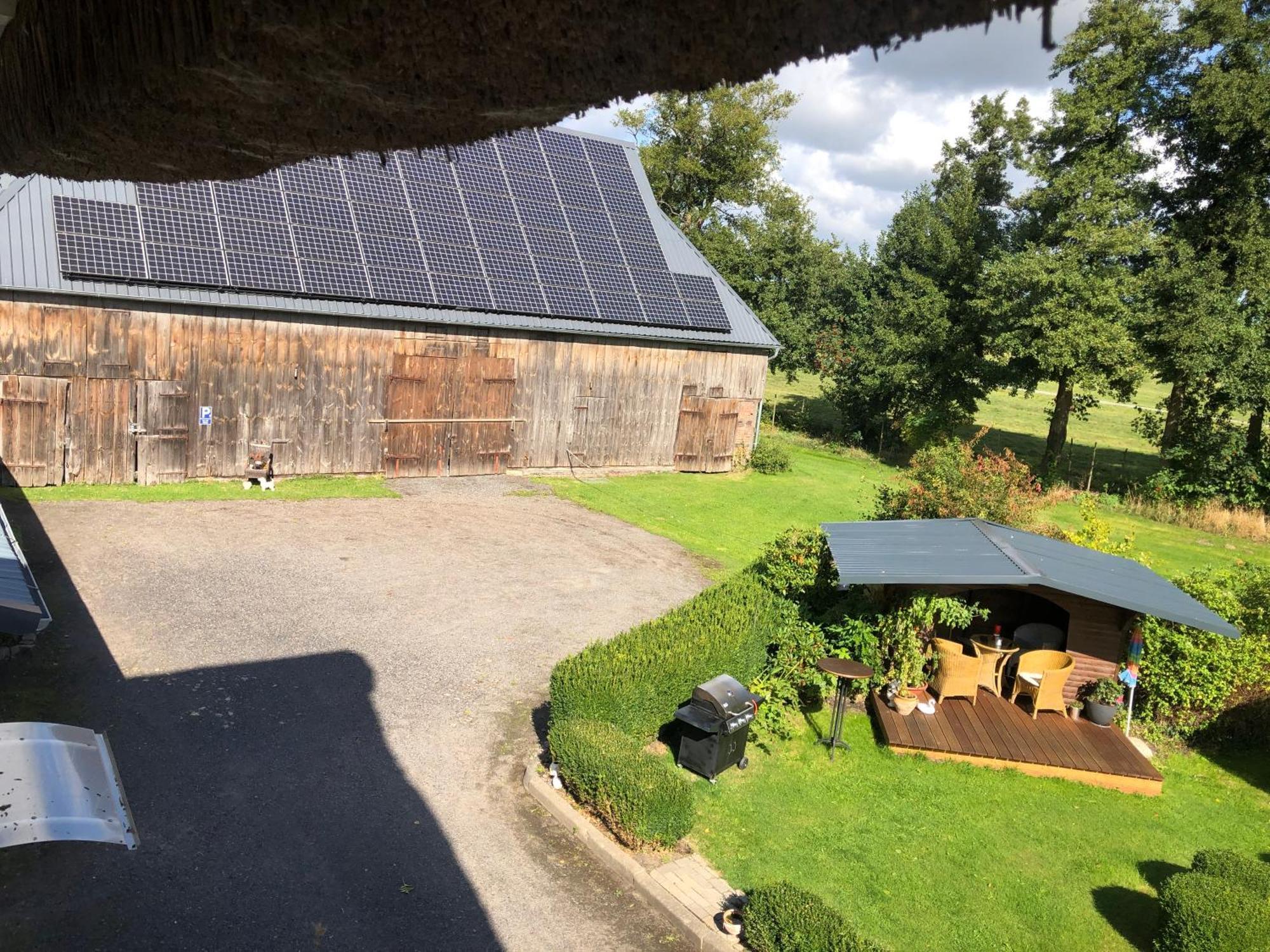 Altes Landhaus Oste, Klavier Appartement, 2 Zimmer Mit Kamin Hemmoor Exteriör bild