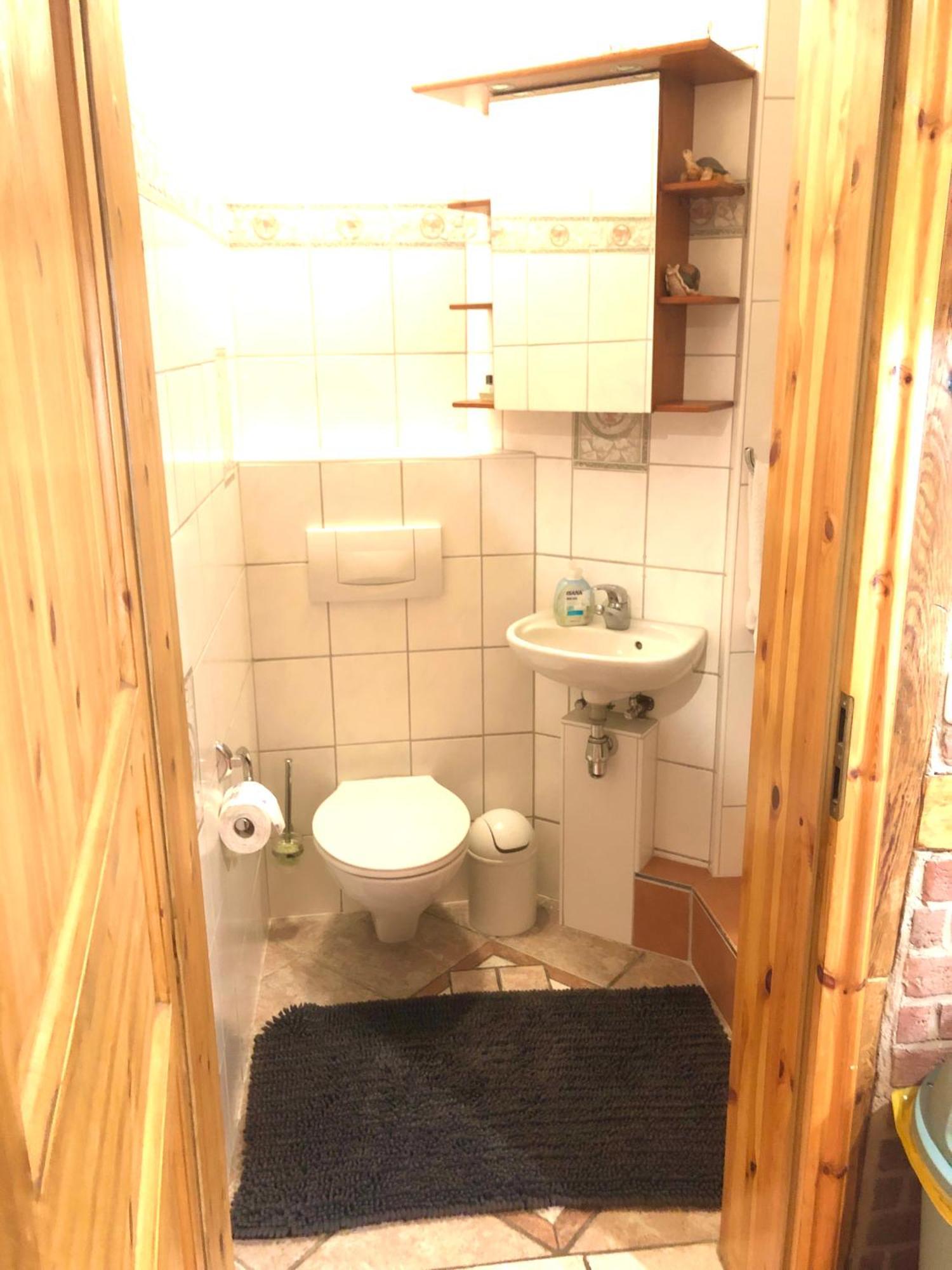 Altes Landhaus Oste, Klavier Appartement, 2 Zimmer Mit Kamin Hemmoor Exteriör bild