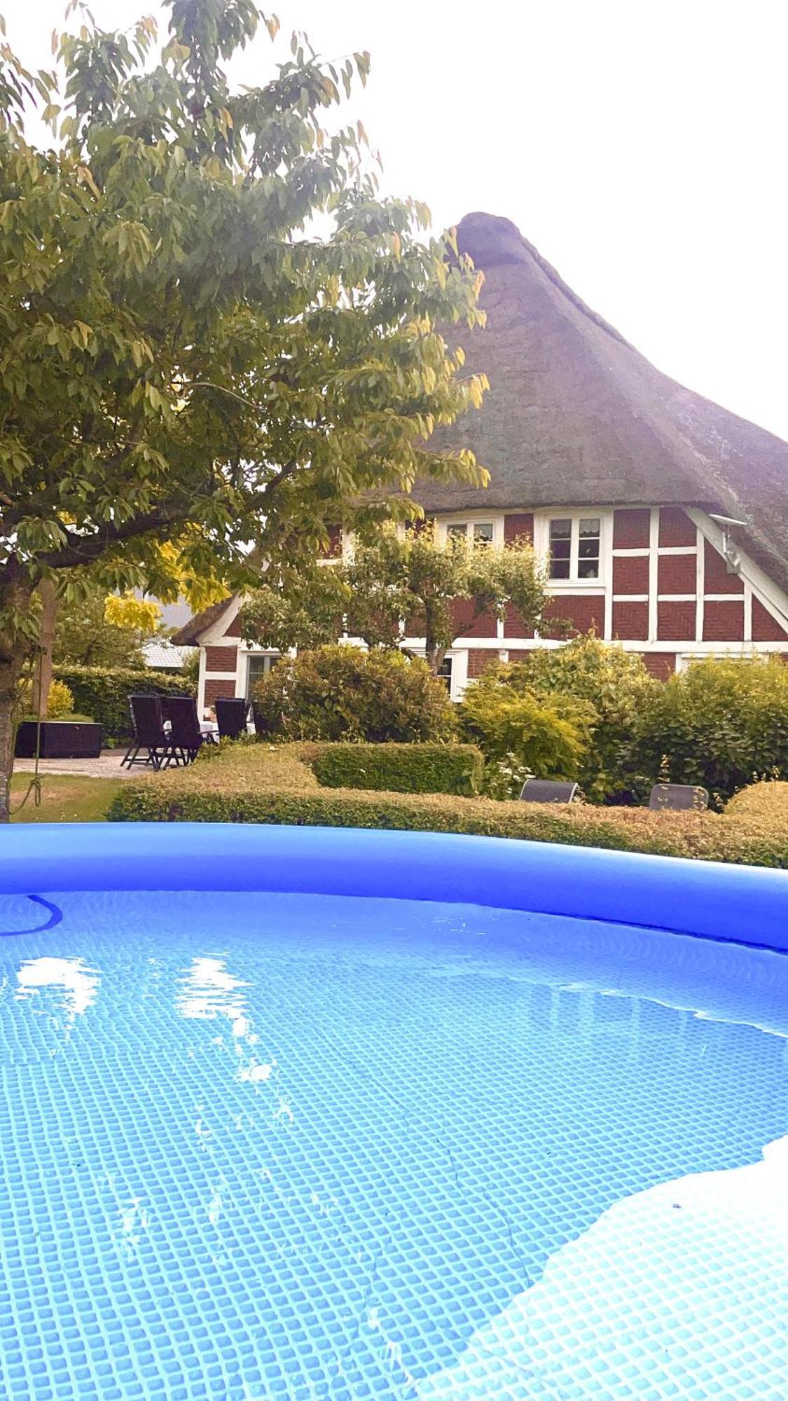 Altes Landhaus Oste, Klavier Appartement, 2 Zimmer Mit Kamin Hemmoor Exteriör bild
