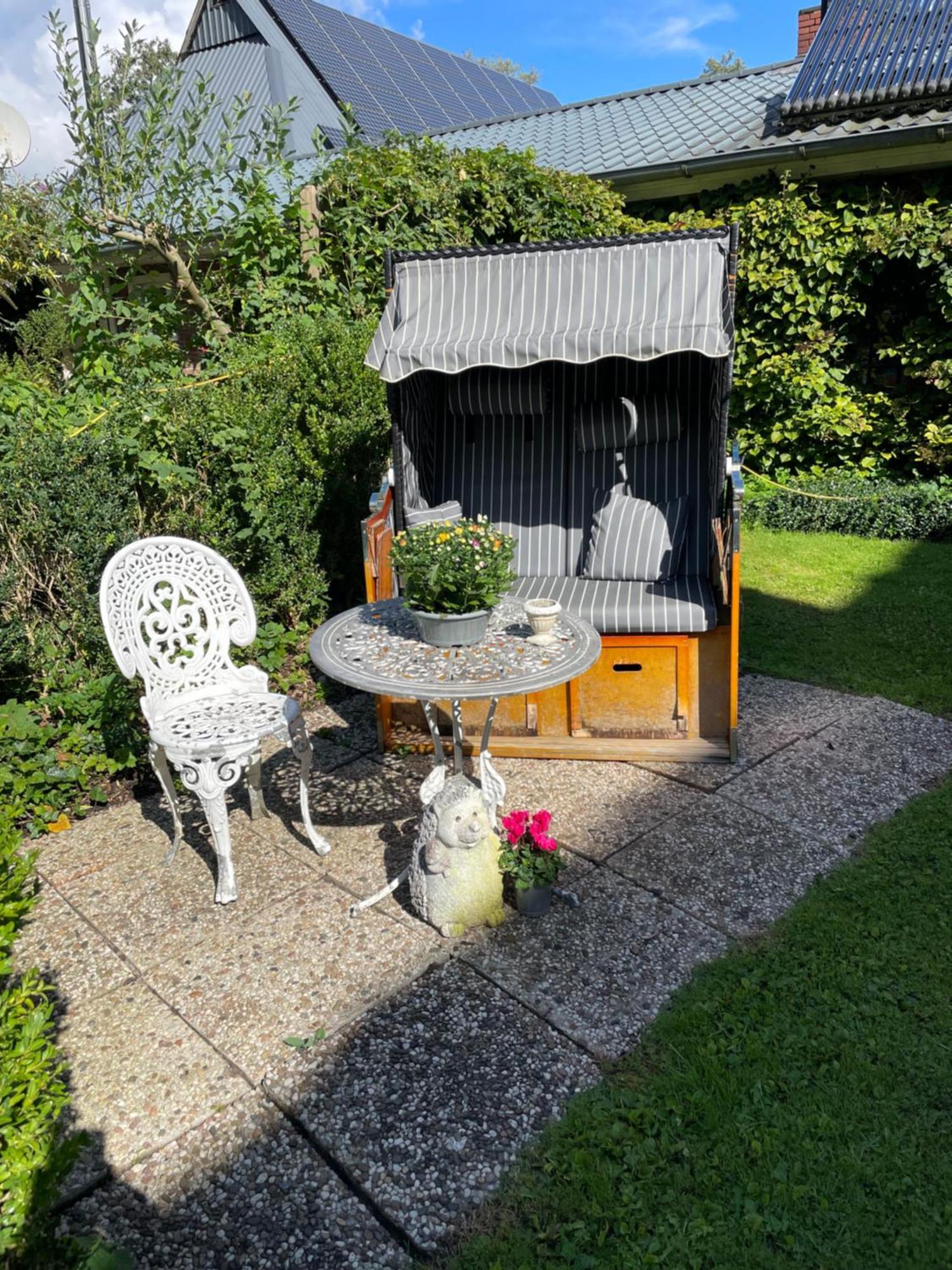Altes Landhaus Oste, Klavier Appartement, 2 Zimmer Mit Kamin Hemmoor Exteriör bild