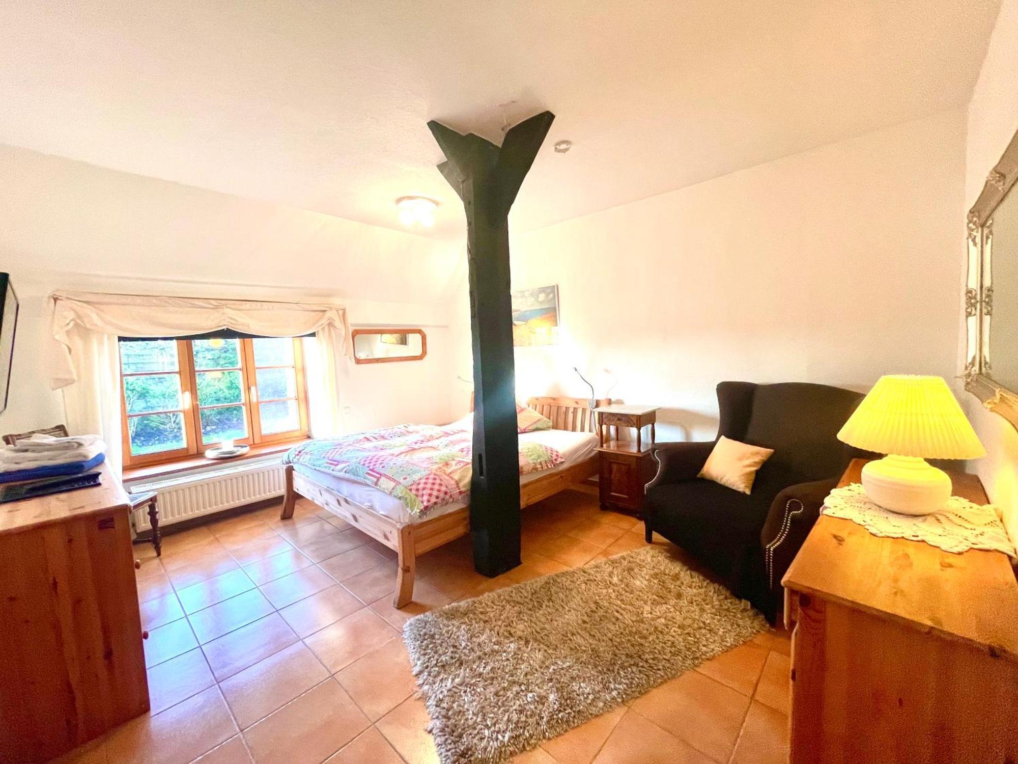 Altes Landhaus Oste, Klavier Appartement, 2 Zimmer Mit Kamin Hemmoor Exteriör bild